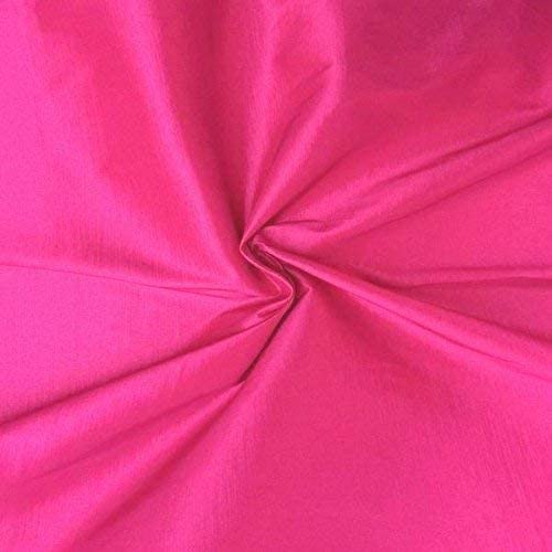 60" Wide Medium Weight Stretch Taffeta Fabric (Rose, 1 Yard)