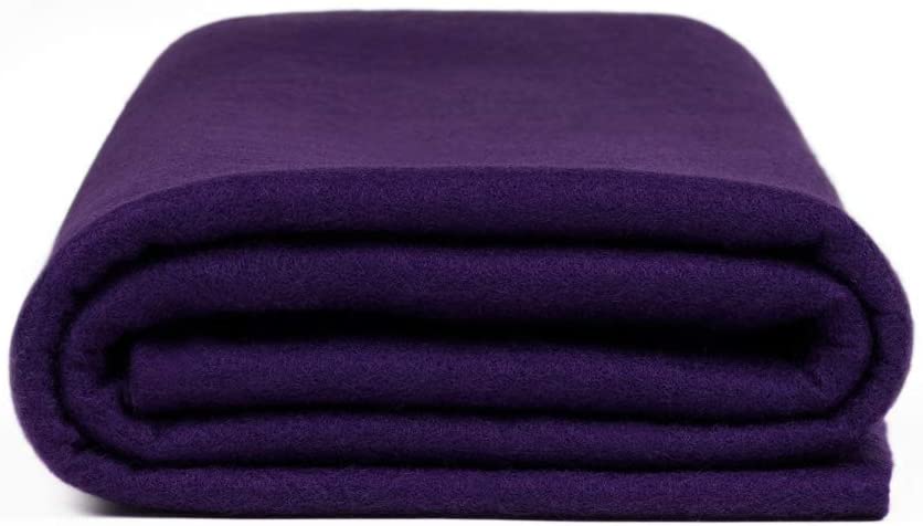 Purple Wave- Printed Felt