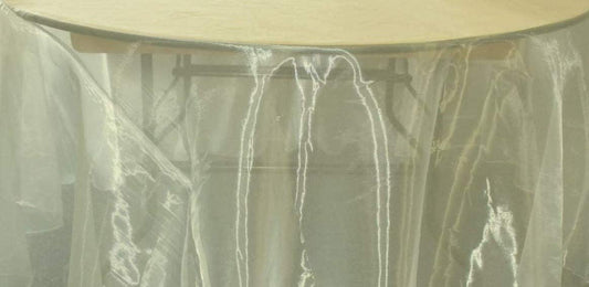 58/60" Wide Polyester Light Weight Sheer Mirror Organza Fabric (Sage 826, 1 Yard)