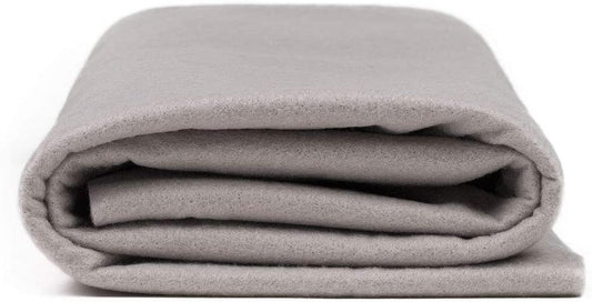 Craft Felt by The Yard 72" Wide X 1 YD Long - Silver
