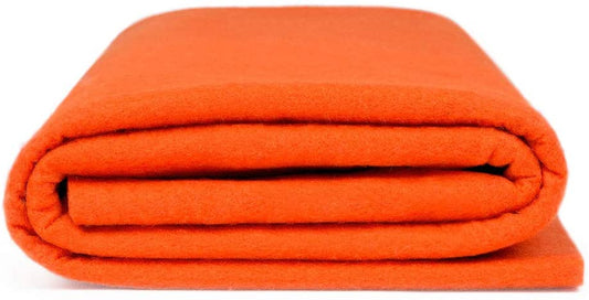 Craft Felt by The Yard 72" Wide X 1 YD Long - Orange