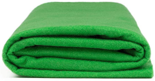Craft Felt by The Yard 72" Wide X 1 YD Long - Apple Green