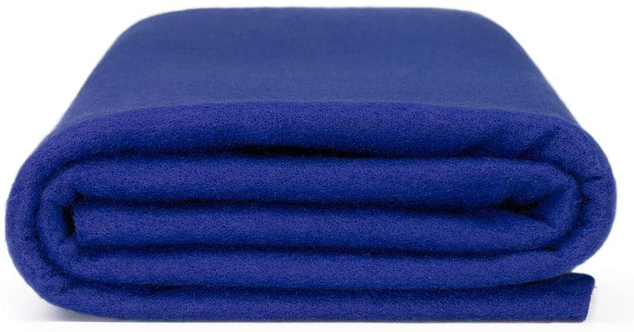 Craft Felt by The Yard 72" Wide X 1 YD Long - Royal Blue