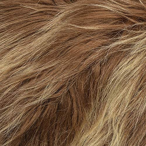 60" Wide Shaggy Faux Fur Fabric (Khaki, 1 Yard)