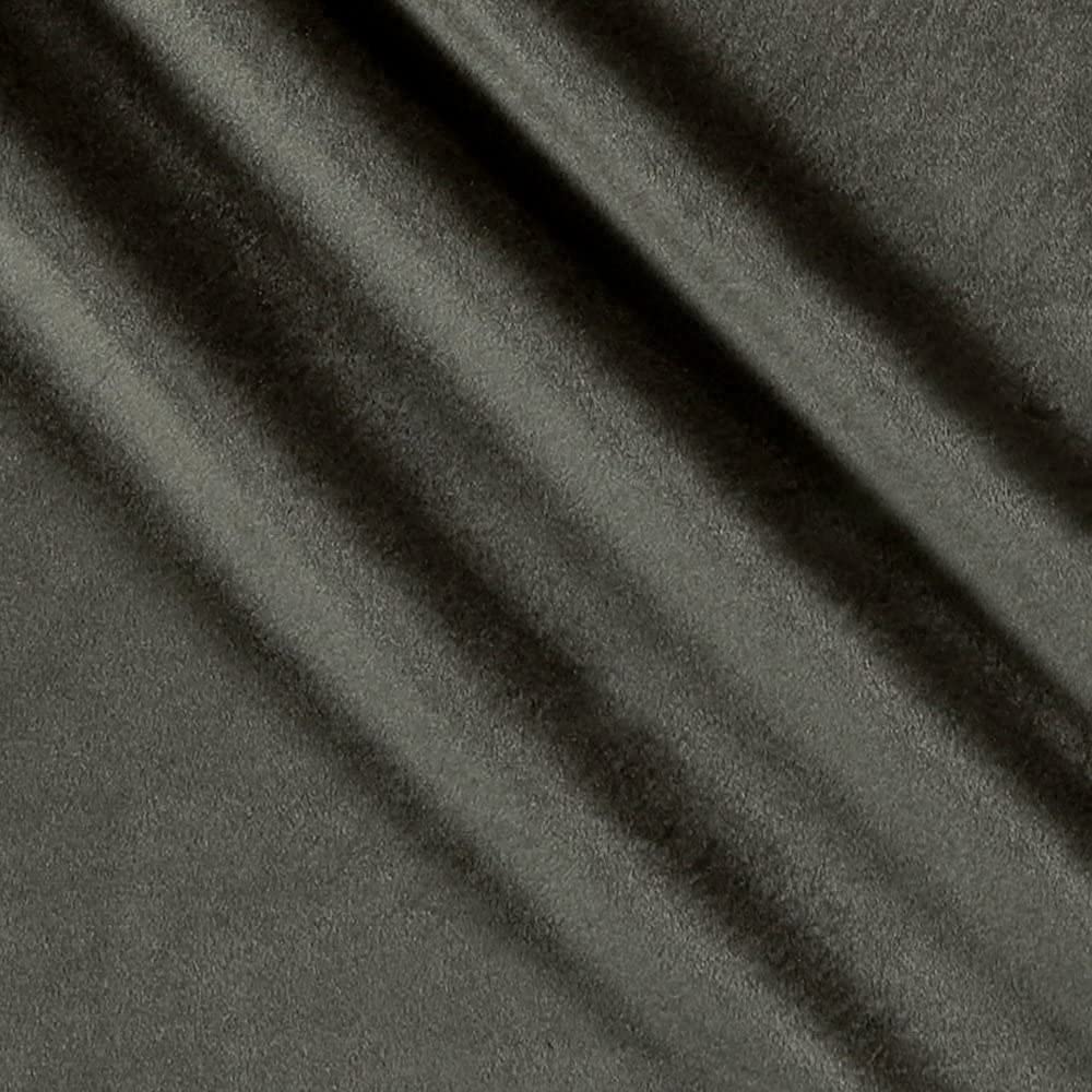 Upholstery Royal Velvet Fabric, 100% Polyester Upholstery Fabric (1 Yard, Platinum)