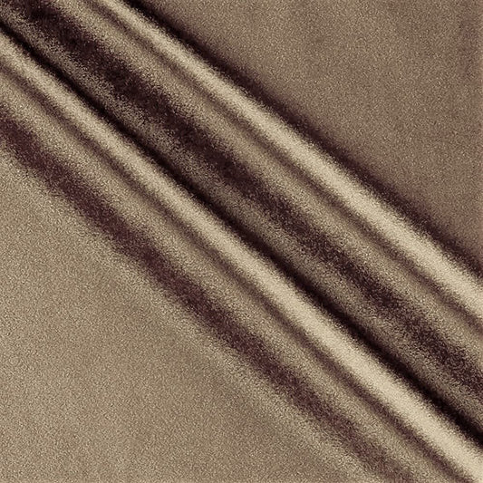 Upholstery Royal Velvet Fabric, 100% Polyester Upholstery Fabric (1 Yard, Cappuccino)