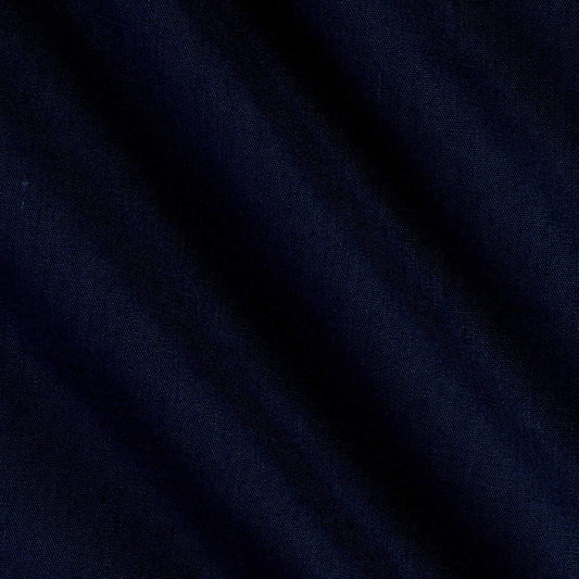 Premium Light Weight Poly Cotton Blend Broadcloth Fabric, Good to Make Face Mask Fabric (Navy Blue, 1 Yard)
