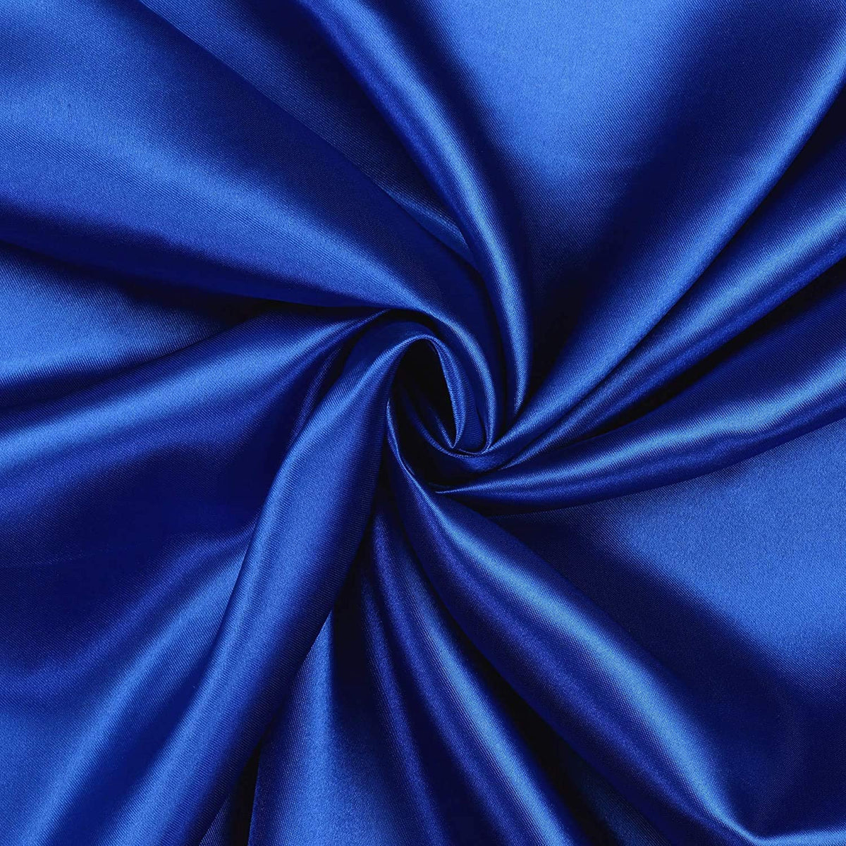 100% Polyester Soft Bridal Charmeuse Satin Fabric (Royal Blue # 39,