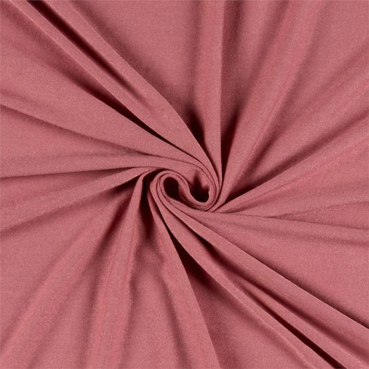 Dusty Rose Shiny Milliskin Nylon Spandex Fabric 4 Way Stretch 58" Wide Sold by The Yard
