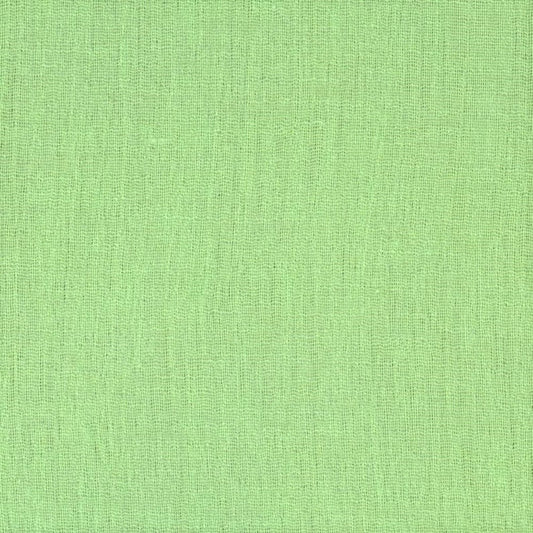 Cotton Gauze Fabric 100% Cotton 48/50" inches Wide Crinkled Lightweight Sold by The Yard. Apple Green