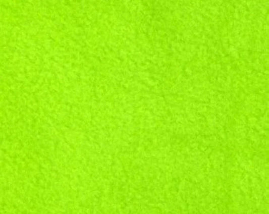 Solid Polar Fleece Fabric Anti-Pill 58" Wide Sold by The Yard. Lime