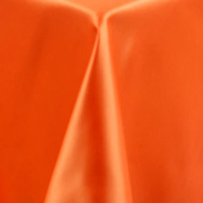 Matte Satin (Peau de Soie) Duchess Fabric Bridesmaid Dress. Sold By The Yard. Orange