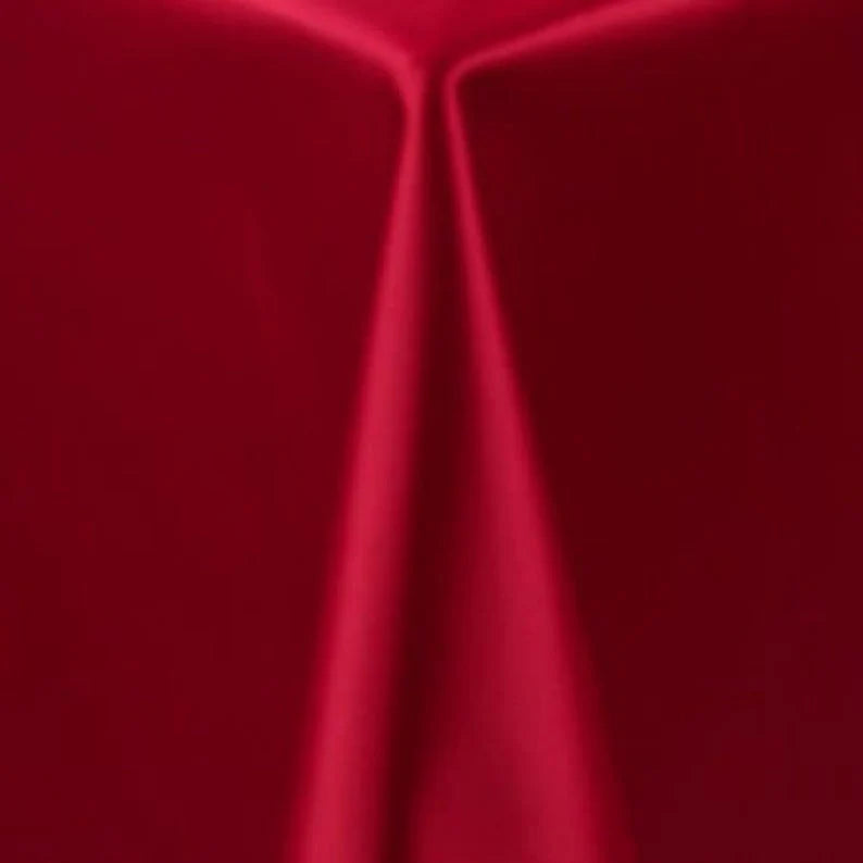 Matte Satin (Peau de Soie) Duchess Fabric Bridesmaid Dress. Sold By The Yard. Cranberry