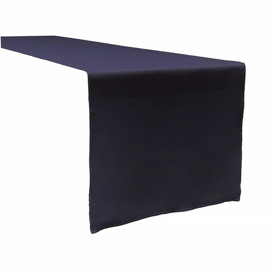 Polyester Poplin Table Runner ( Navy, Choose Size Below
