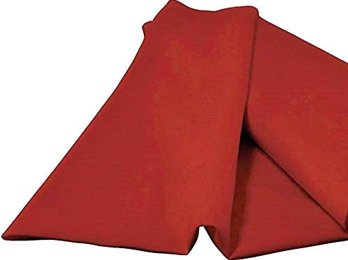 60" Wide 100% Polyester Spun Poplin Fabric (Cranberry, 1 Yard)