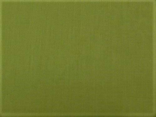 Premium Light Weight Poly Cotton Blend Broadcloth Fabric, Good to Make Face Mask Fabric (Avocado, 1 Yard)