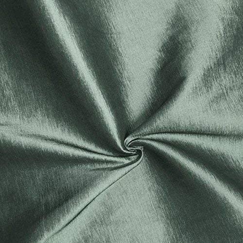 60" Wide Medium Weight Stretch Taffeta Fabric (Silver, 1 Yard )