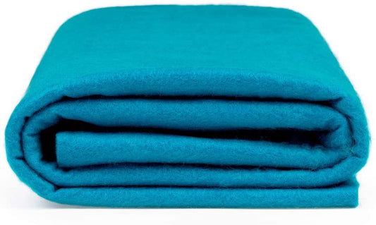 Craft Felt by The Yard 72" Wide X 1 YD Long - Turquoise