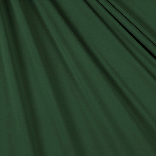 100% Polyester Wrinkle Free Stretch Double Knit Scuba Fabric (Hunter Green, 1 Yard)