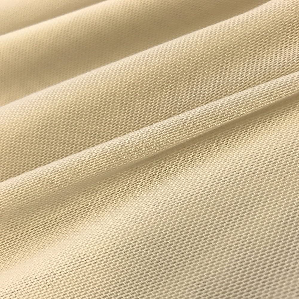 Solid Stretch Power Mesh Fabric Nylon Spandex (1 Yard, Champagne)