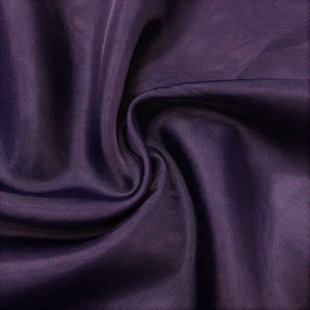 Sheer Voile Chiffon Fabric Draping Panels | Voile Fabric - 120" Wide | Use for Backdrop Curtain 10 Feet Wide. (Eggplant, by The Yard Folded)
