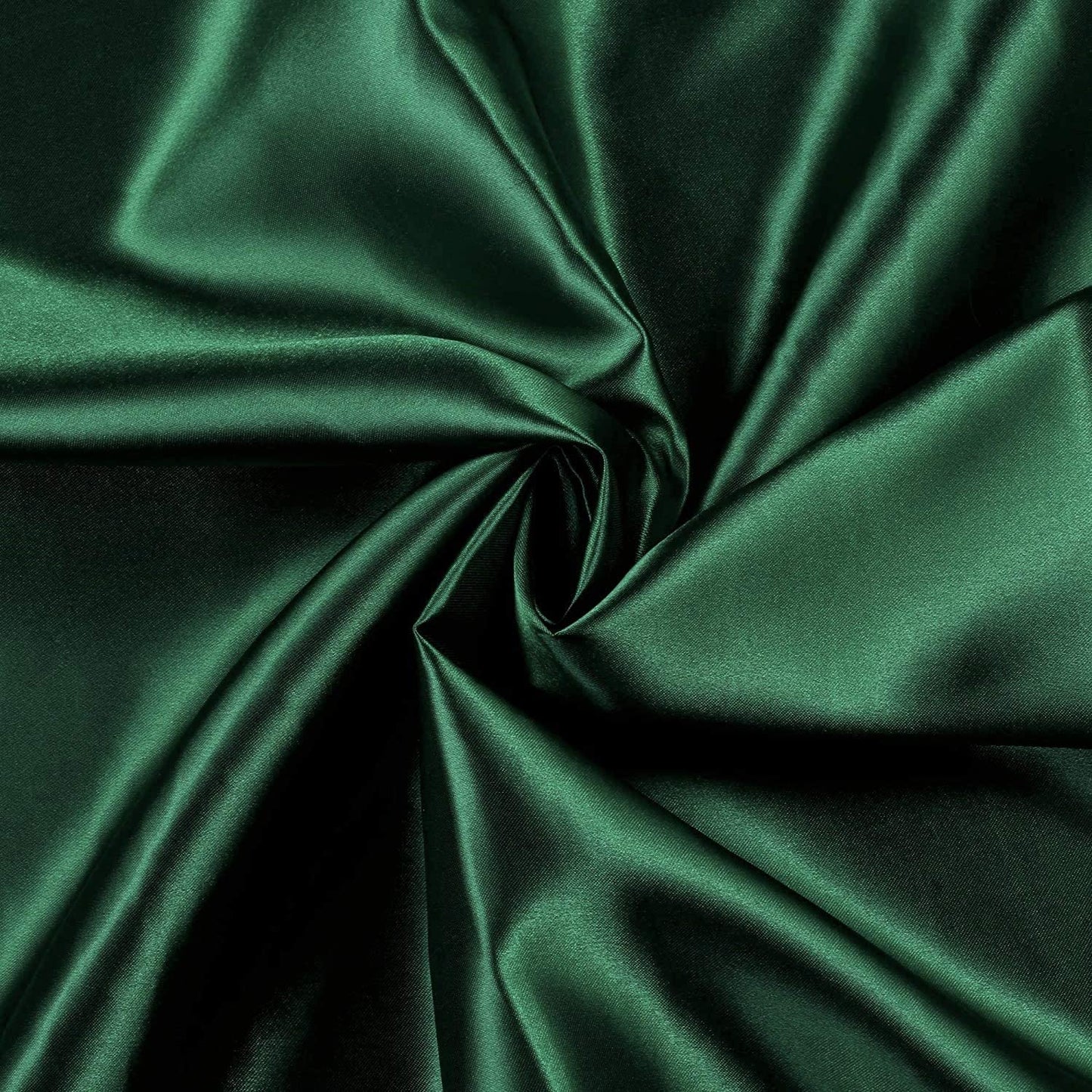 100% Polyester Soft Bridal Charmeuse Satin Fabric (Hunter Green # 55,