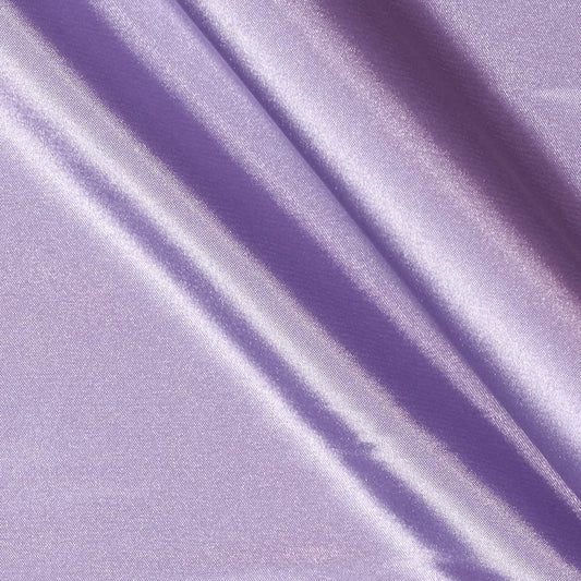 Spandex Light Weight Silky Stretch Charmeuse Satin Fabric (Lavender 1026,