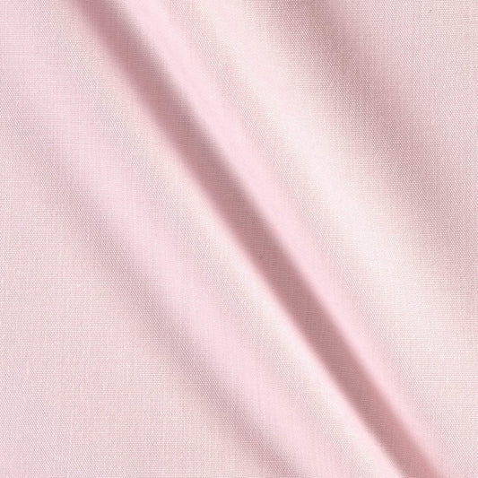 Premium Light Weight Poly Cotton Blend Broadcloth Fabric, Good to Make Face Mask Fabric (Light Pink, 1 Yard)
