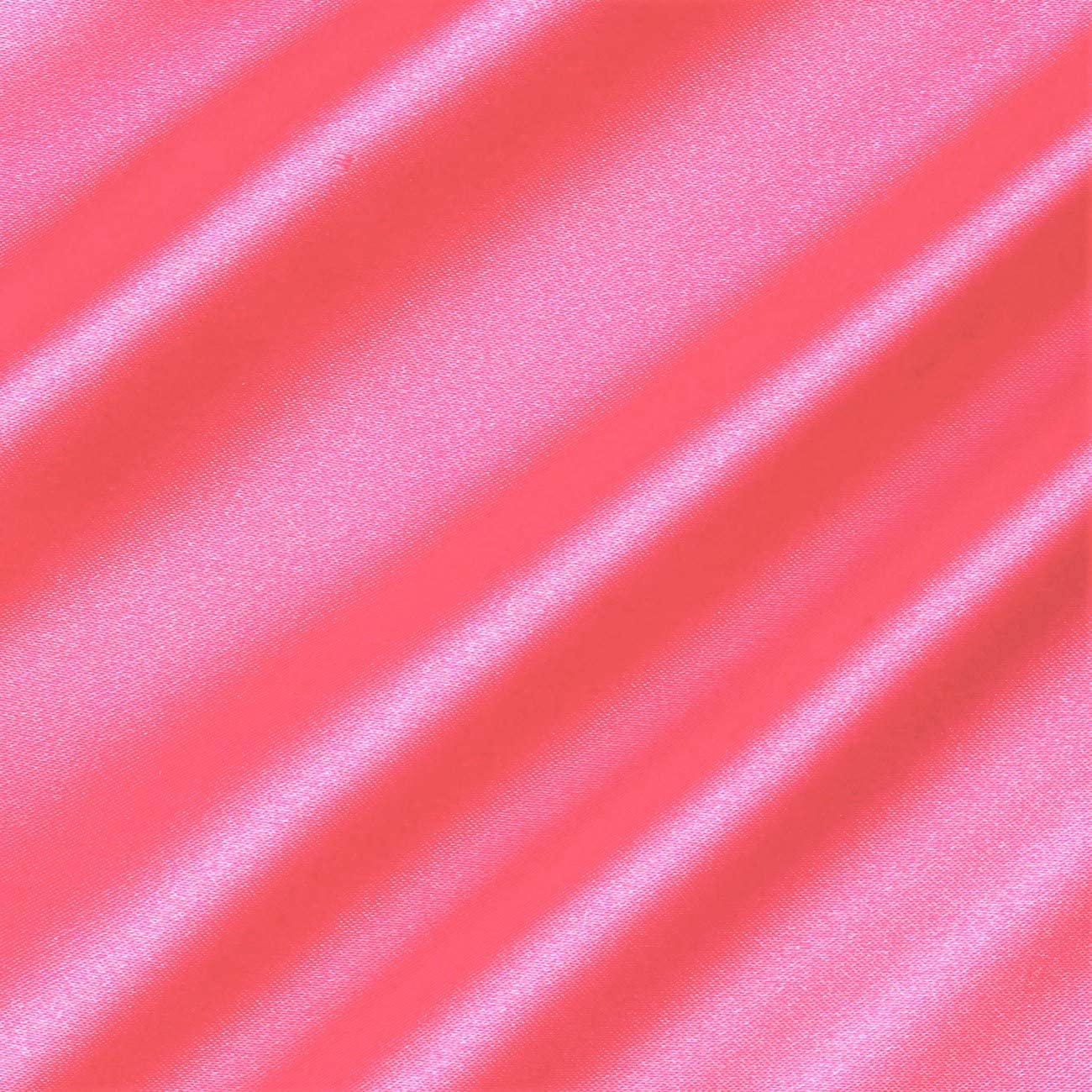 Spandex Light Weight Silky Stretch Charmeuse Satin Fabric (Candy Pink 539,