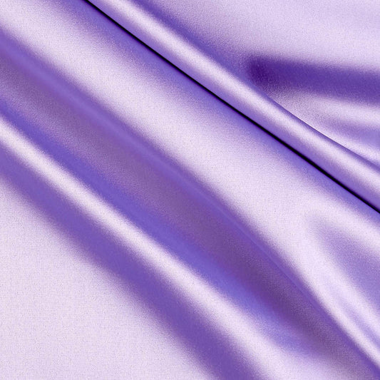 Spandex, Stretch L'Amour Satin Fabric (Lavender 1057, 1 Yard)