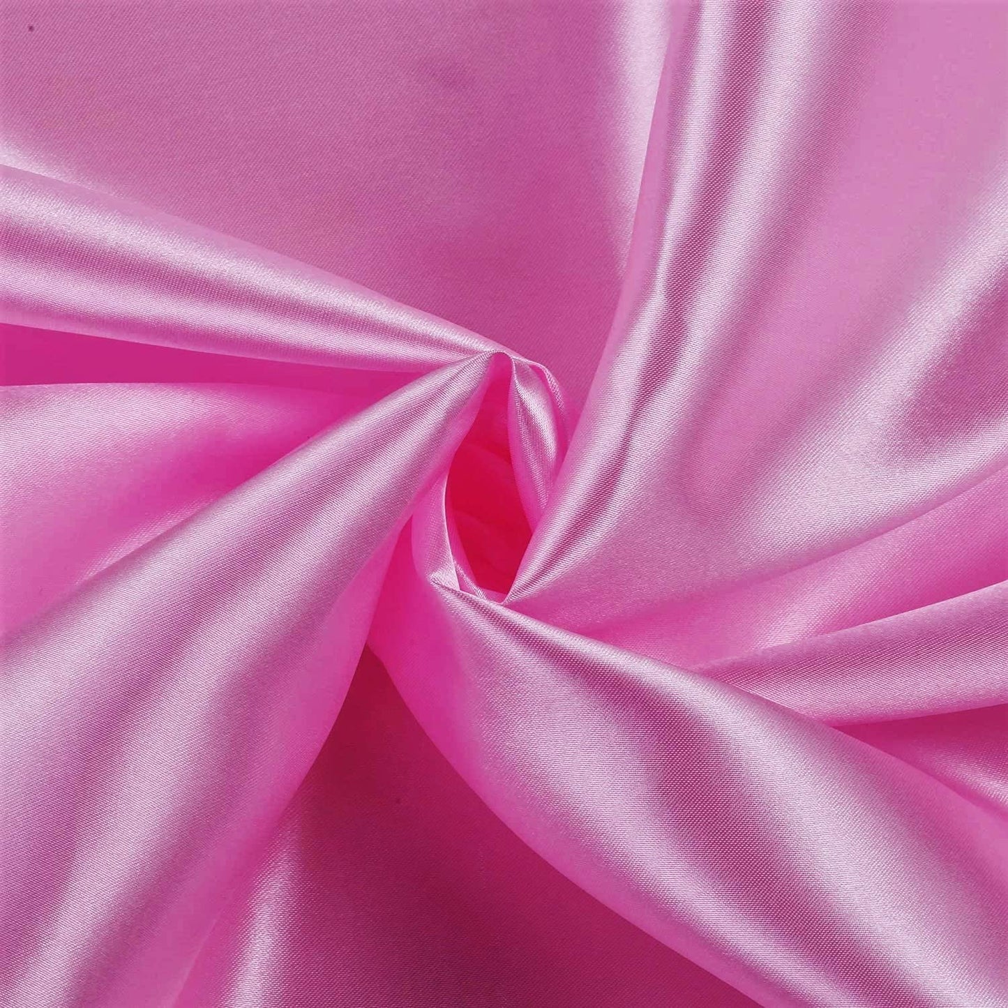 100% Polyester Soft Bridal Charmeuse Satin Fabric (Candy Pink # 15,