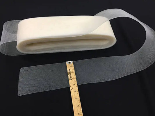 40 yards- 4 inches Ivory Crinoline Horsehair Braid Trim-wedding-bridal-decorations. FREE SHIPPING!!!