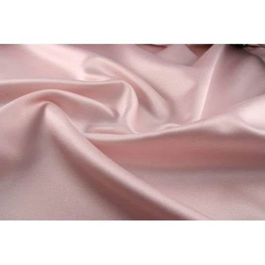 Matte Satin (Peau de Soie) Duchess Fabric Bridesmaid Dress. Sold By The Yard. Light Pink