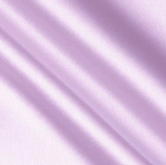 Crepe Back Satin Bridal Fabric Draper-Prom-wedding-nightgown- Soft. Sold by The Yard. Lavender