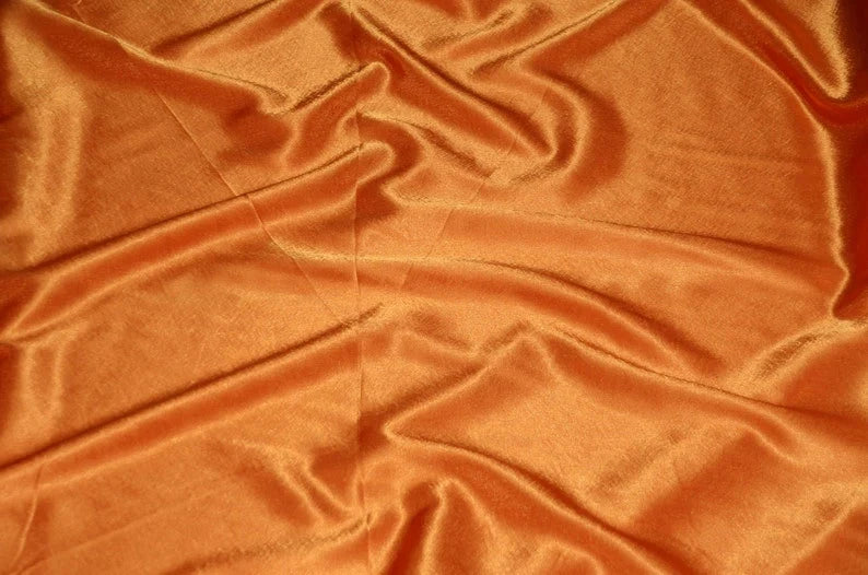 Crepe Back Satin Bridal Fabric Draper-Prom-wedding-nightgown- Soft. Sold by The Yard. Cinnamon