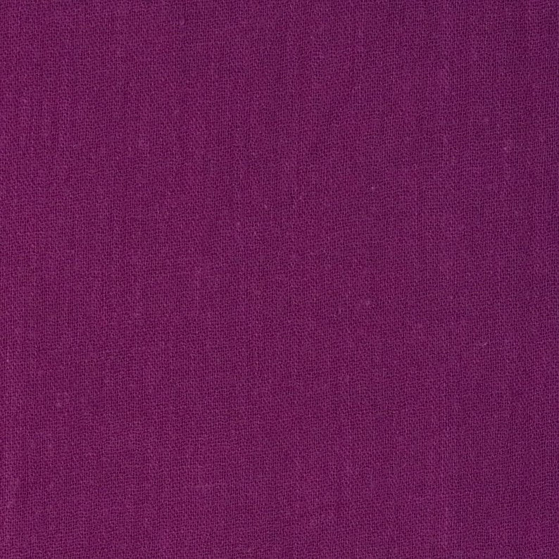 Cotton Gauze Fabric 100% Cotton 48/50" inches Wide Crinkled Lightweight Sold by The Yard. Raisin