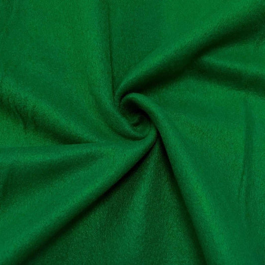 Solid Polar Fleece Fabric Anti-Pill 58" Wide Sold by The Yard. Kelly Green