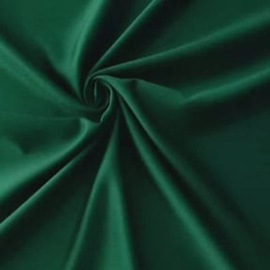 Matte Satin (Peau de Soie) Duchess Fabric Bridesmaid Dress. Sold By The Yard. Hunter