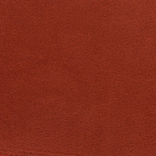 Solid Polar Fleece Fabric Anti-Pill 58" Wide Sold by The Yard. Rust
