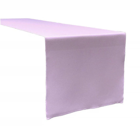 Polyester Poplin Table Runner ( Lilac, Choose Size Below