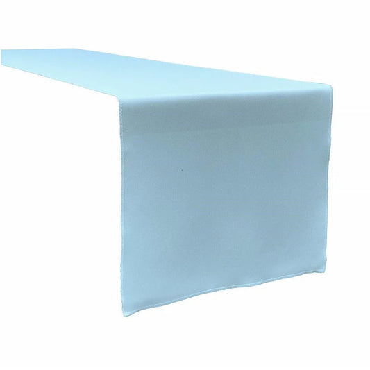 Polyester Poplin Table Runner ( Light Blue, Choose Size Below